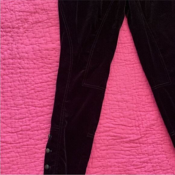 Gucci Women's Black velvet Pants, M - Picture 3 of 12